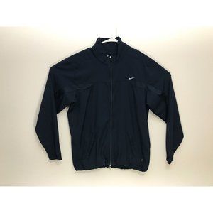 Nike Fit Dry Mens M Navy Blue Full Zip Jacket *4